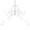 Metallinen joulukuusi KUOPIO 90 cm teräs White