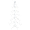 Metallinen joulukuusi KUOPIO 180 cm teräs White
