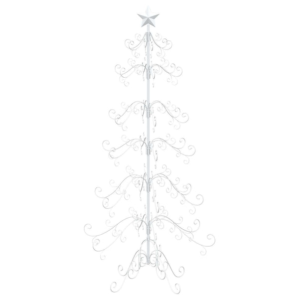 Metallinen joulukuusi KUOPIO 180 cm teräs White