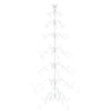 Metallinen joulukuusi KUOPIO 210 cm teräs White