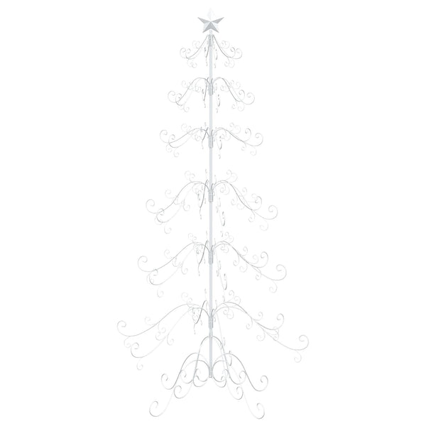 Metallinen joulukuusi KUOPIO 210 cm teräs White