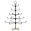 Metallinen joulukuusi jalustalla KUOPIO 90 cm