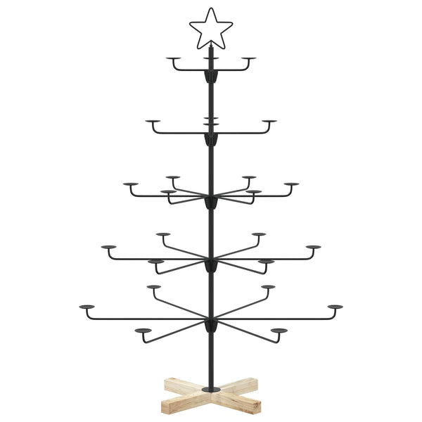 Metallinen joulukuusi jalustalla KUOPIO 125 cm
