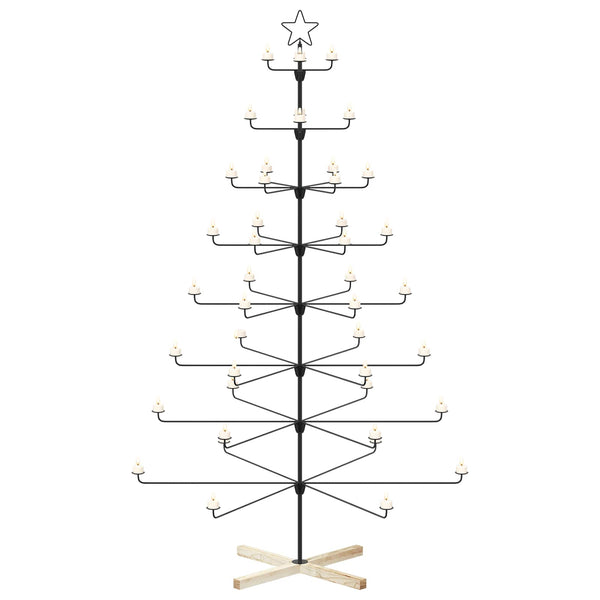Metallinen joulukuusi jalustalla KUOPIO 210 cm