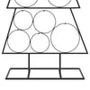 Metallinen joulukuusi jalalla KUOPIO 125 cm Teräs Musta