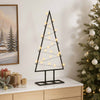 Metallinen joulukuusi LED-valoilla KUOPIO 60 cm