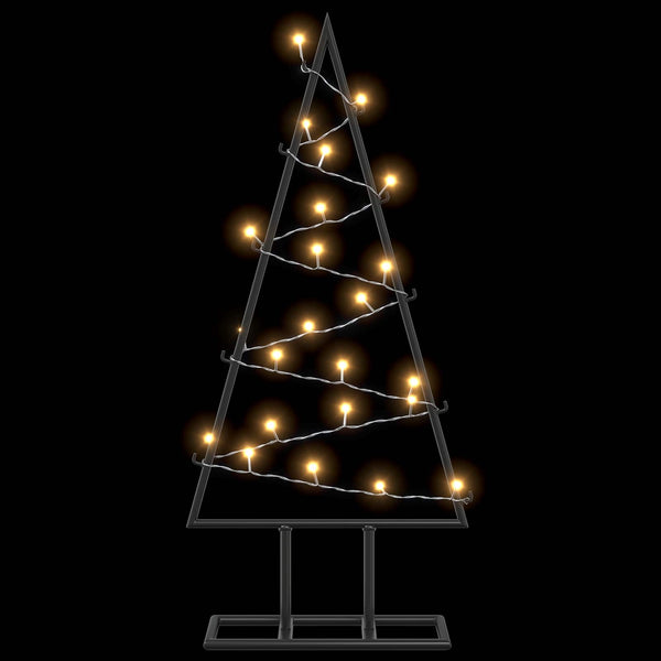 Metallinen joulukuusi LED-valoilla KUOPIO 60 cm