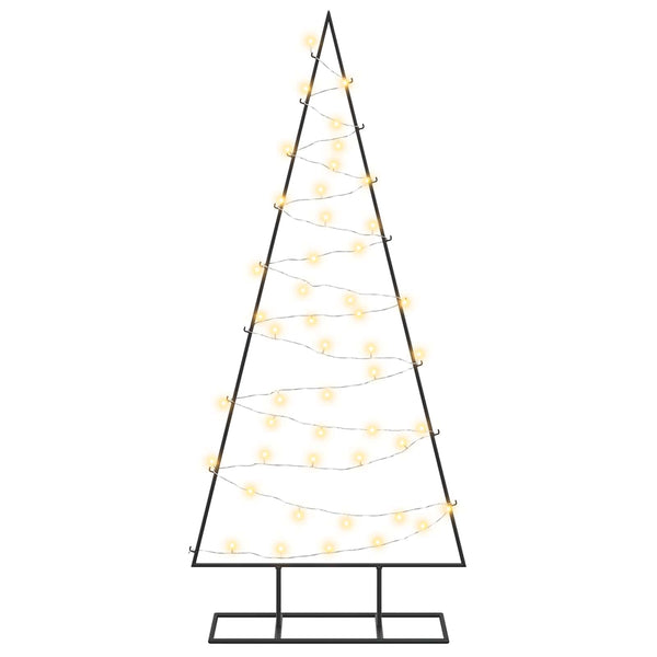 Metallinen joulukuusi LED-valoilla KUOPIO 125 cm