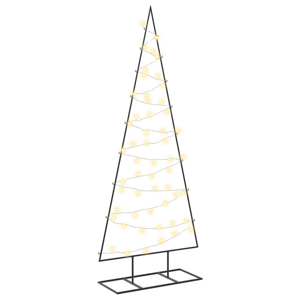 Metallinen joulukuusi LED-valoilla KUOPIO 150 cm