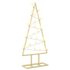 Metallinen joulukuusi LED-valoilla KUOPIO 60 cm