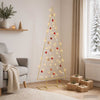Metallinen joulukuusi LED-valoilla KUOPIO 125 cm