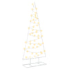 Metallinen joulukuusi LED-valoilla KUOPIO 125 cm