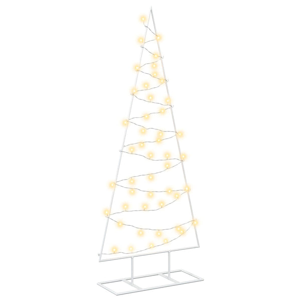Metallinen joulukuusi LED-valoilla KUOPIO 125 cm
