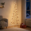 Metallinen joulukuusi LED-valoilla KUOPIO 150 cm