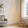 Metallinen joulukuusi LED-valoilla KUOPIO 180 cm