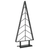 Metallinen joulukuusi jalalla KUOPIO 90 cm Teräs Musta