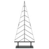 Metallinen joulukuusi jalalla KUOPIO 125 cm Teräs Musta