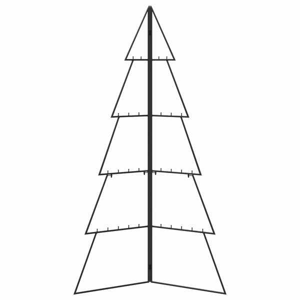 Metallinen joulukuusi KUOPIO 140 cm Teräs Musta