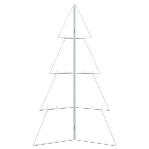Metallinen joulukuusi KUOPIO 100 cm Teräs valkoinen