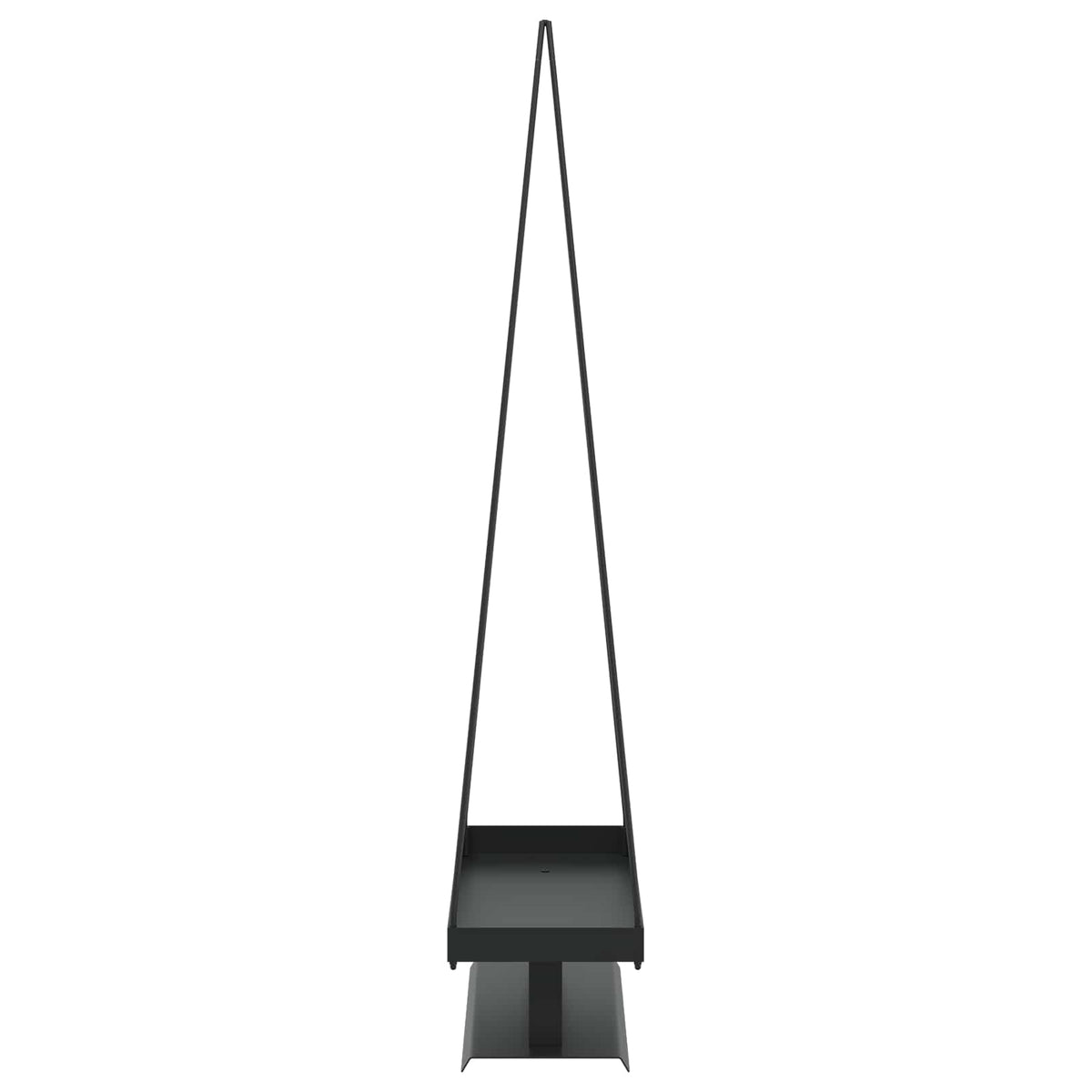 Metallinen joulukuusi KUOPIO 125 cm Teräs Musta