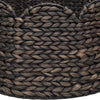 Joulupuun kaula Pyöreä Musta Ø 90 x 28 cm Vesihyasintti
