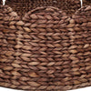 Joulupuun kaula Pyöreä Ruskea Ø 45 x 22 cm Vesihyasintti