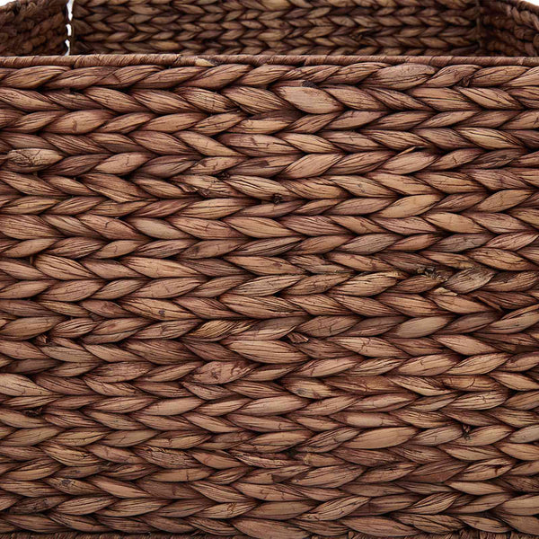 Joulupuun kaula Neliö Ruskea 60 x 60 x 28 cm Vesihyasintti