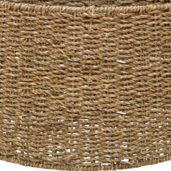 Joulupuun kaula Pyöreä Luonnollinen Ø 45 x 22 cm Merilevä