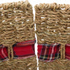 Joulupuun kaula Pyöreä Luonnollinen Ø 60 x 22 cm Merilevä