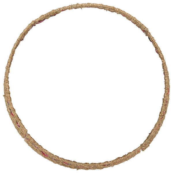Joulupuun kaula Pyöreä Luonnollinen Ø 60 x 22 cm Merilevä