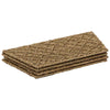 Joulupuun kaula Neliö Luonnollinen 70 x 70 x 28 cm Merilevä