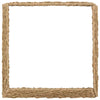 Joulupuun kaula Neliö Luonnollinen 70 x 70 x 28 cm Merilevä