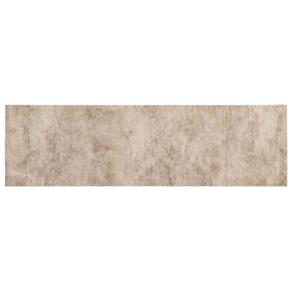 Keittiömatto Beige betoni 300 x 60 cm 100% polyamidi