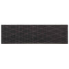 Keittiömatto antrasiitti ruudullinen 180 x 60 cm 100% polyamidi