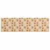 Keittiömatto Beige tassut 150 x 45 cm 100% polyamidi