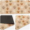 Keittiömatto Beige tassut 300 x 60 cm 100% polyamidi