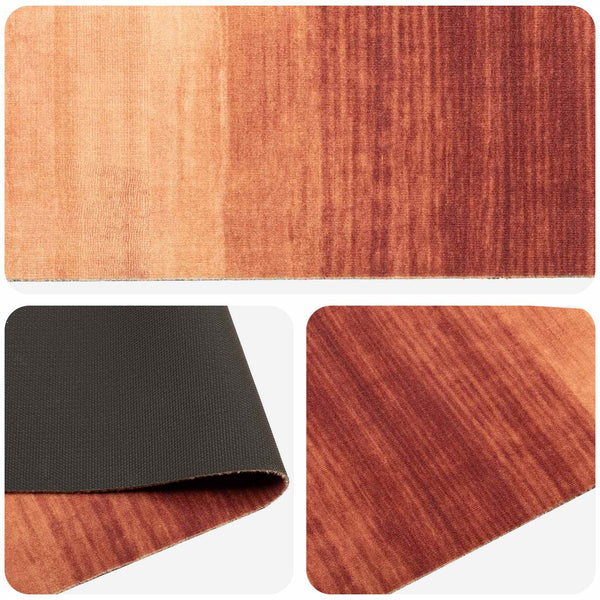 Keittiömatto oranssi sävy 180 x 60 cm 100% polyamidi