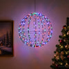 Joulupallon valaisin 160 LEDiä RGB Halkaisija 50 x 52 cm