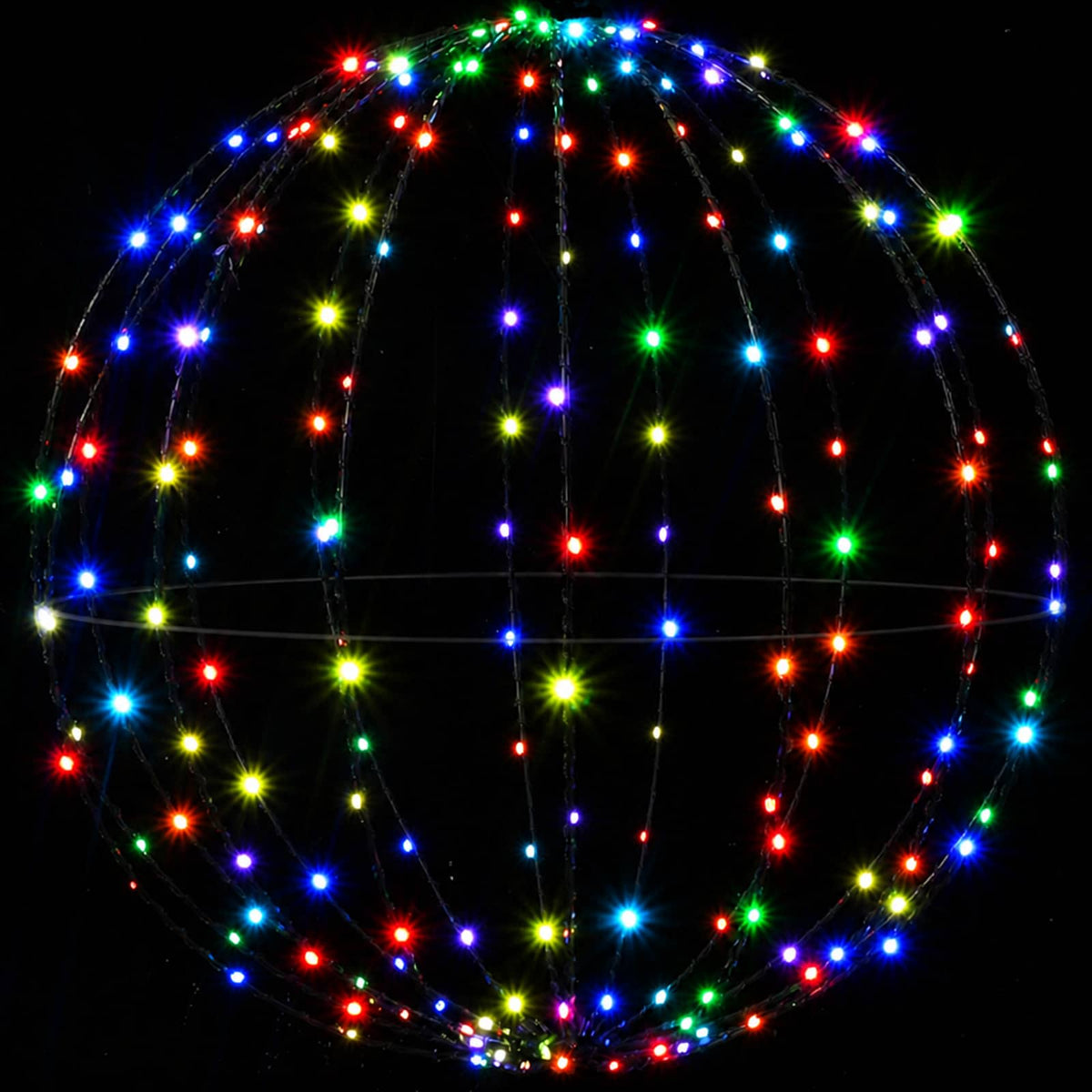 Joulupallon valaisin 160 LEDiä RGB Halkaisija 50 x 52 cm