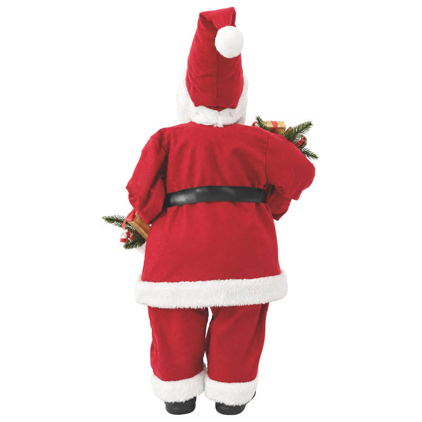 Joulupukkihahmo Punainen 46 cm Polyesteri