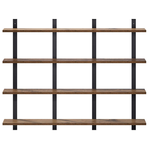 Seinähylly Vanha puu 102 x 13.5 x 80 cm Tekninen puu