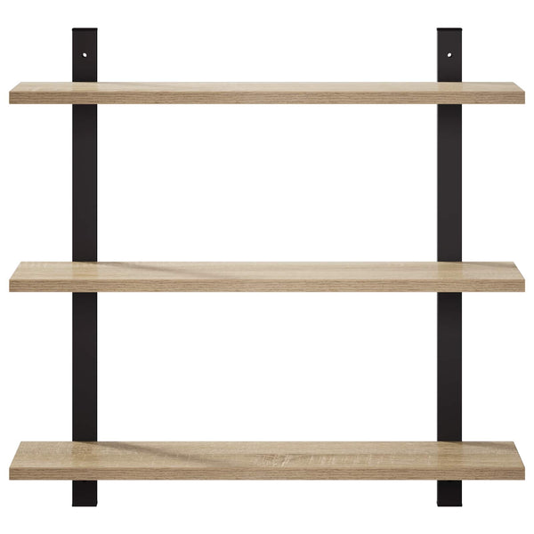 Seinähylly Sonoma-tammi 60.5 x 13.5 x 58.5 cm Tekninen puu