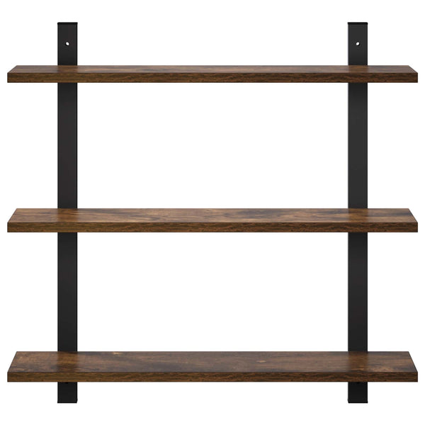 Seinähylly Savutammi 60.5 x 13.5 x 58.5 cm Tekninen puu