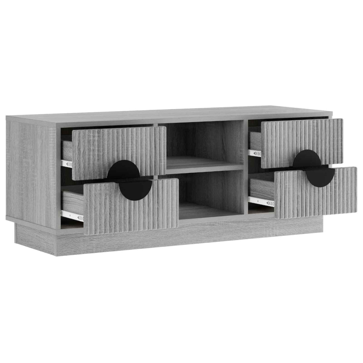 TV-kaappi VENRAY 101 x 36,5 x 40 cm Harmaa Sonoma