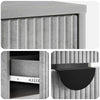 TV-kaappi VENRAY 137,5 x 33 x 40 cm Betoninharmaa