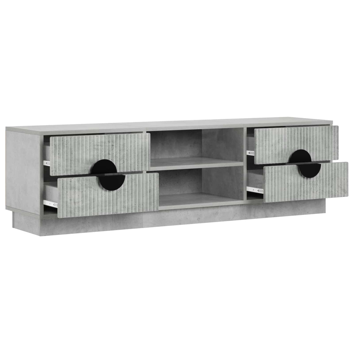 TV-kaappi VENRAY 137,5 x 33 x 40 cm Betoninharmaa