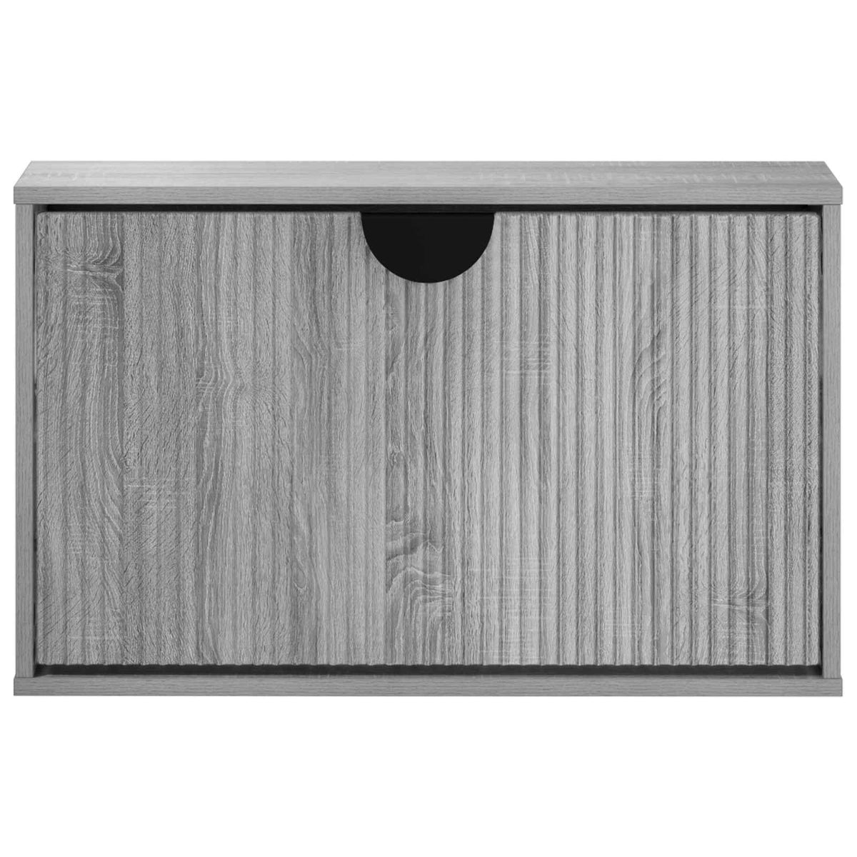 Kenkäkaappi VENRAY 70 x 17 x 43 cm Tekninen puu Harmaa Sonoma