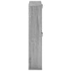 Kenkäkaappi VENRAY 70 x 17 x 82 cm Tekninen puu Harmaa Sonoma