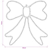 LED-valoletku-rusetti LOVIISA 70 LEDiä Monivärinen 50 x 51 cm