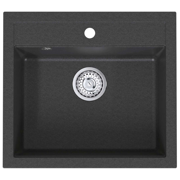 Yksialtainen tiskiallas Graniitti 60 x 51 x 30,5 cm Grafiitti